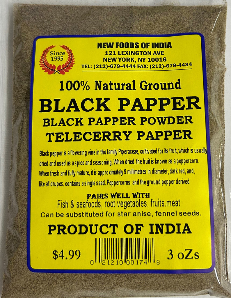 Ground Black Pepper