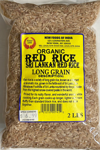 Red Rice Sri Lankan Red Rice 2 lbs