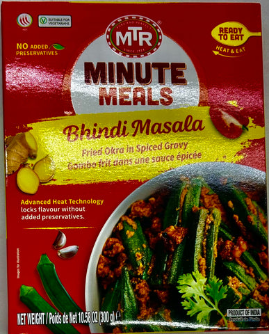 BHINDI MASALA MTR 300 gr.READY TO EAT