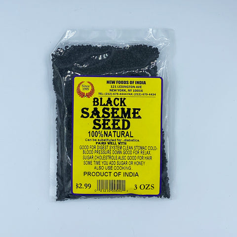 Black Sesame Seed 3 OZS