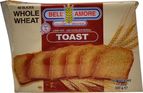 Bell Amore Whole Wheat Toast 320 Grams