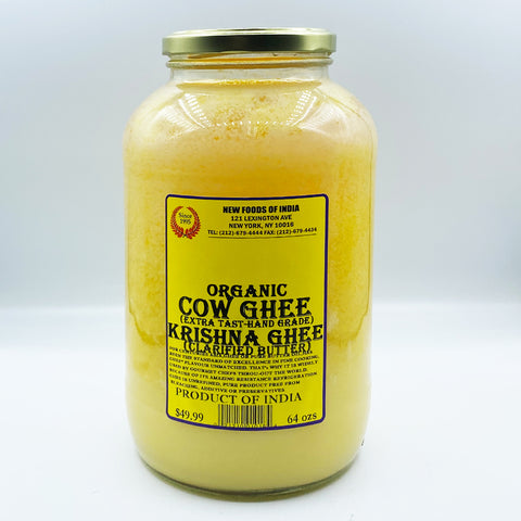 Organic Cow Ghee  64 OZS