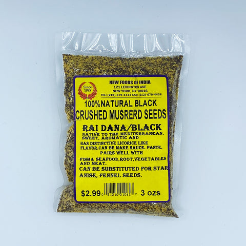 Black Crushed Musrerd Seeds