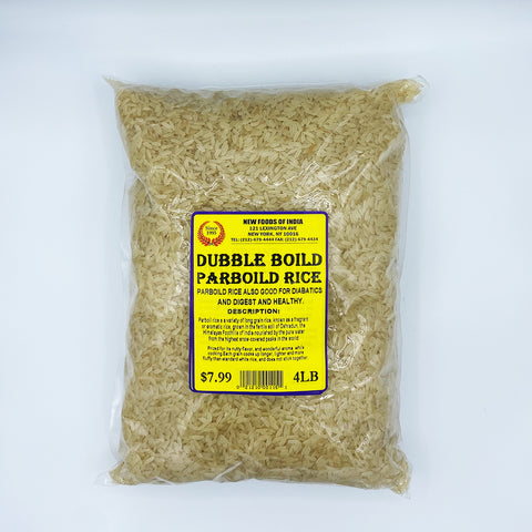 Double Boiled Parboiled Rice 4 LBS