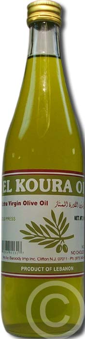 Olive Oil Extra Virgin 16 Ozs (Elkoura)