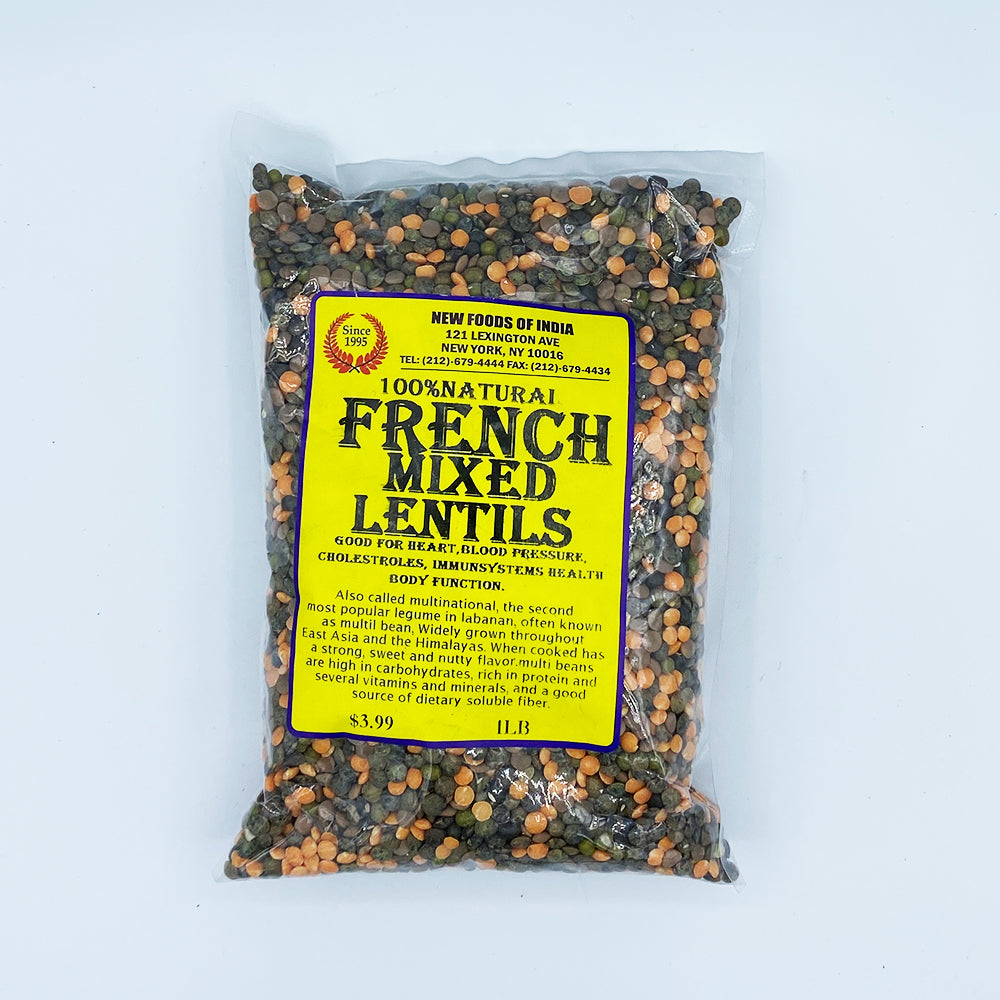 100% Natural French Mixed Lentils