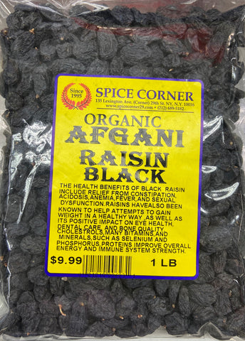 AFGANI RAISIN BLACK  1 LB