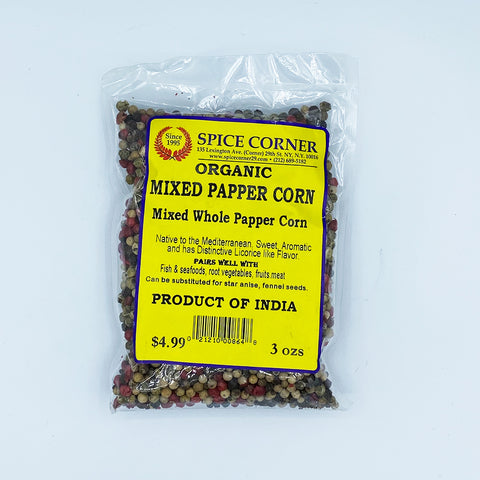Organic Mixed Papper Corn