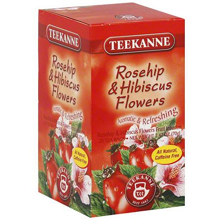 Rosehip & Hibiscus Flowers Tea 20 bags Teekanne