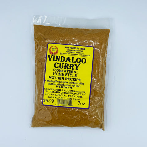 VINDALOO CURRY POWDER 7 OZS 100% Natural