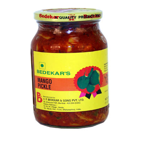 Mango Pickle 14 OZS (Bedekar)