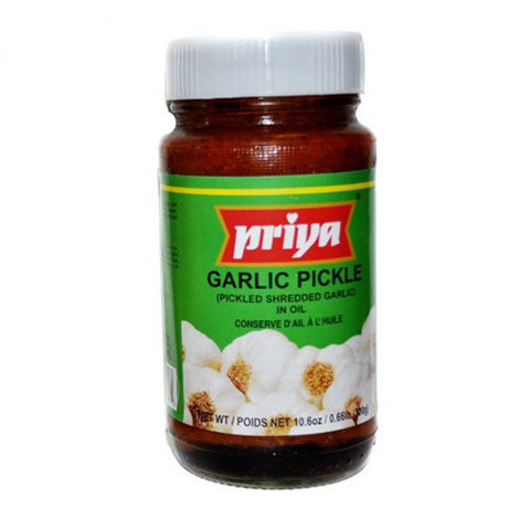 GARLIC PICKLE 10.60 OZS (Priya)
