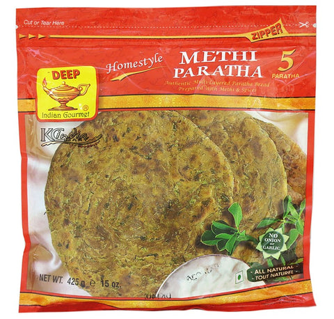 METHI PARATHA 5PCS (DEEP)