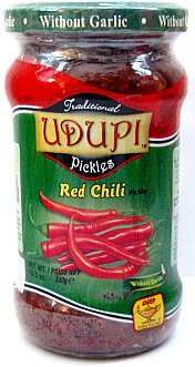 Red Chilli Pickle 10.5 oz (udupi)