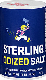 STERLING SALT 26 OZS