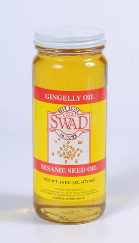 Sesame Oil 16 Ozs (Swad Brand)